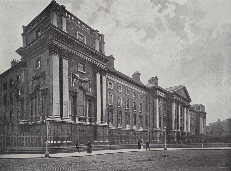 Trinity College, Dublino da English Photographer