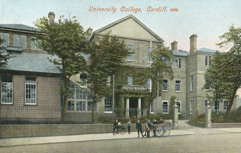 University College, Cardiff da English Photographer