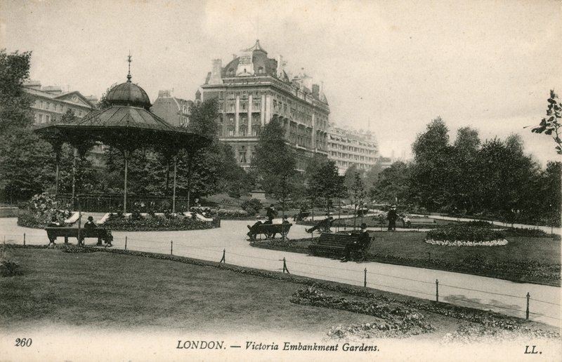 Victoria Embankment Gardens, Londra da English Photographer