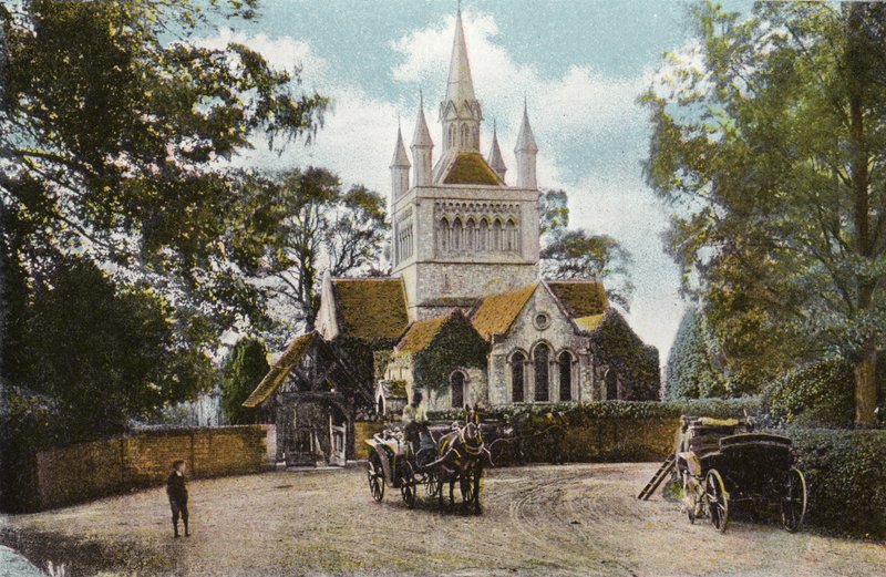 Chiesa di Whippingham da English Photographer