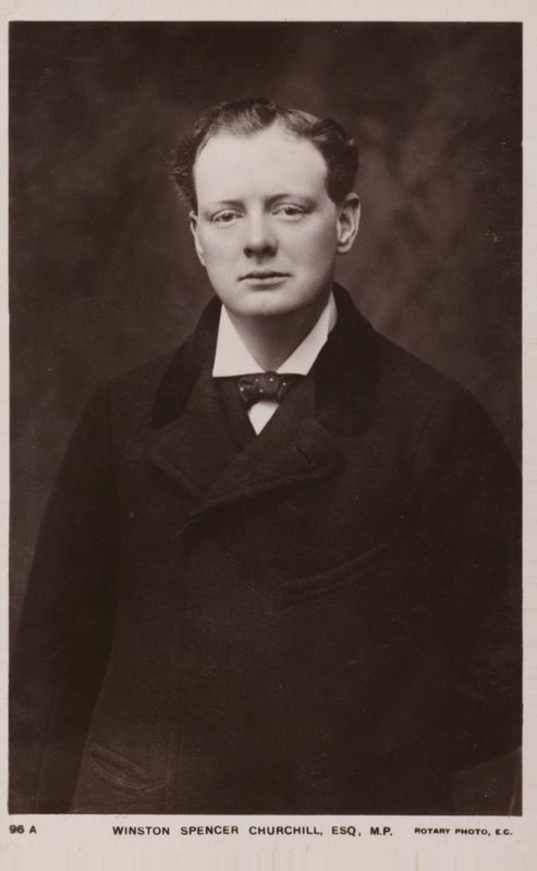 Winston Churchill da English Photographer