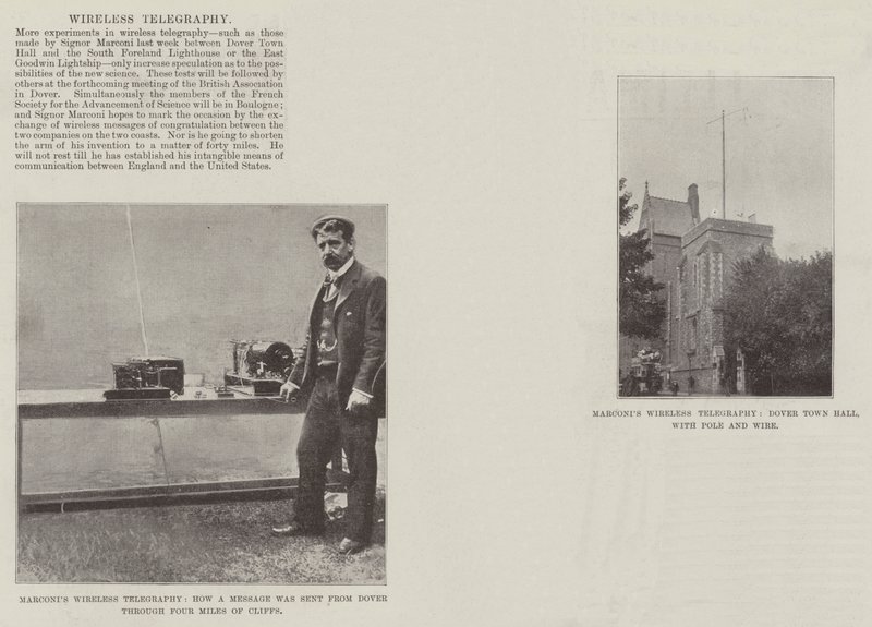 Telegrafia senza fili da English Photographer