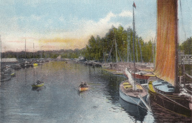 Wroxham, dal Ponte da English Photographer