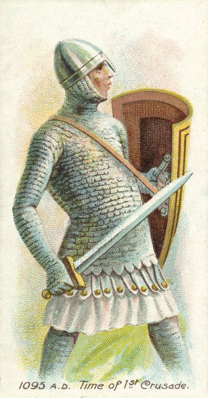 1095 d.C., tempo della prima crociata da English School