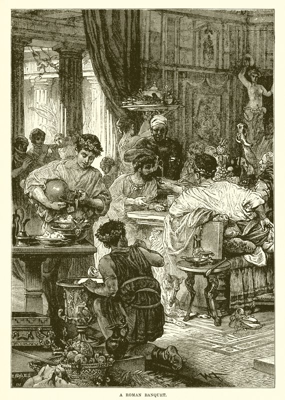 Un banchetto romano da English School