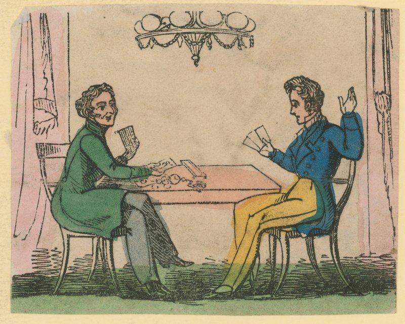 Una partita a carte da English School