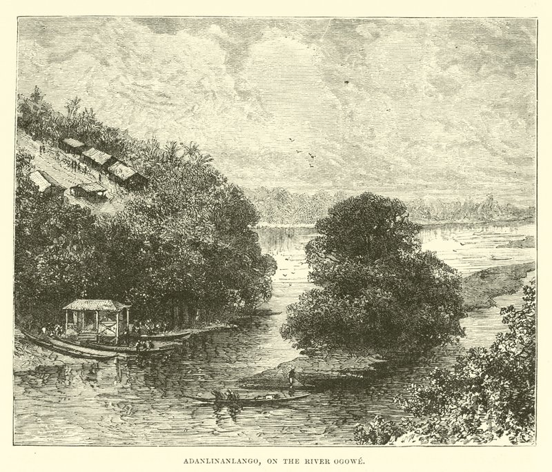 Adanlinanlango, sul fiume Ogowe da English School