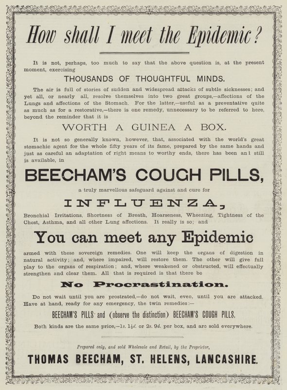 Pubblicità, Beecham