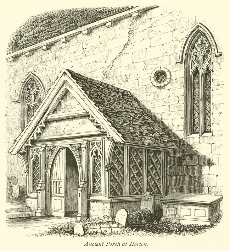 Antico Portico a Horton da English School