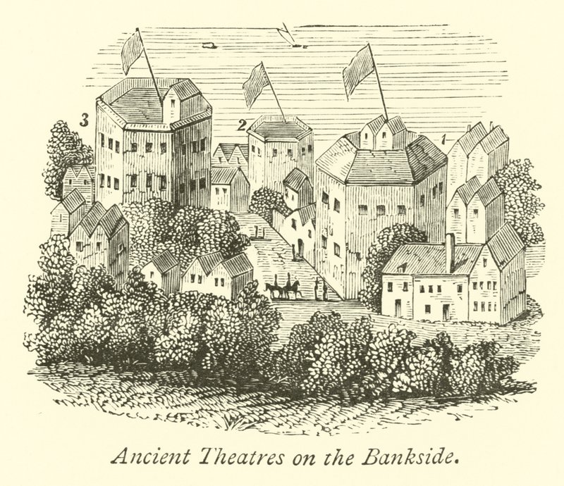 Antichi Teatri sulla Bankside da English School