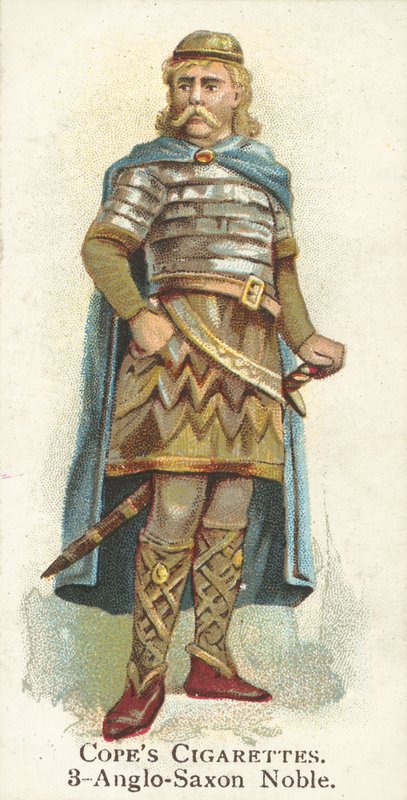 Nobile anglosassone (cromolitografia) da English School