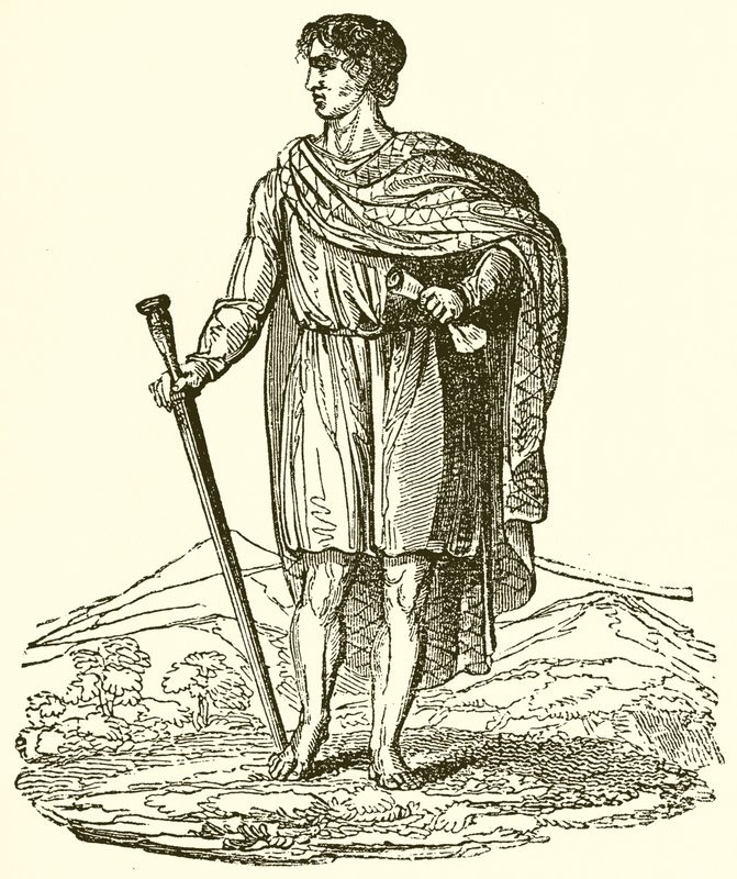 Uomo anglosassone da English School