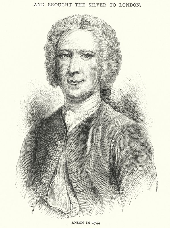 Anson nel 1744 da English School