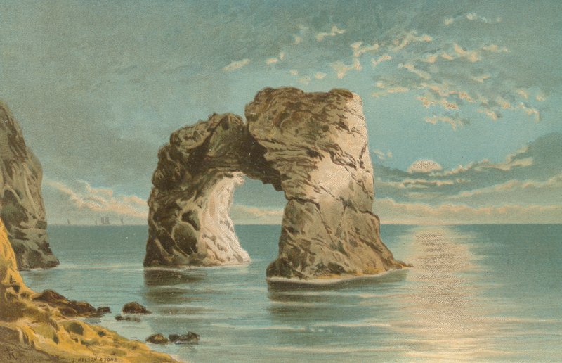 Roccia ad arco, Freshwater Bay - Isola di Wight da English School
