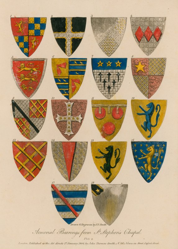 Stemma araldico dalla Cappella di San Stefano da English School