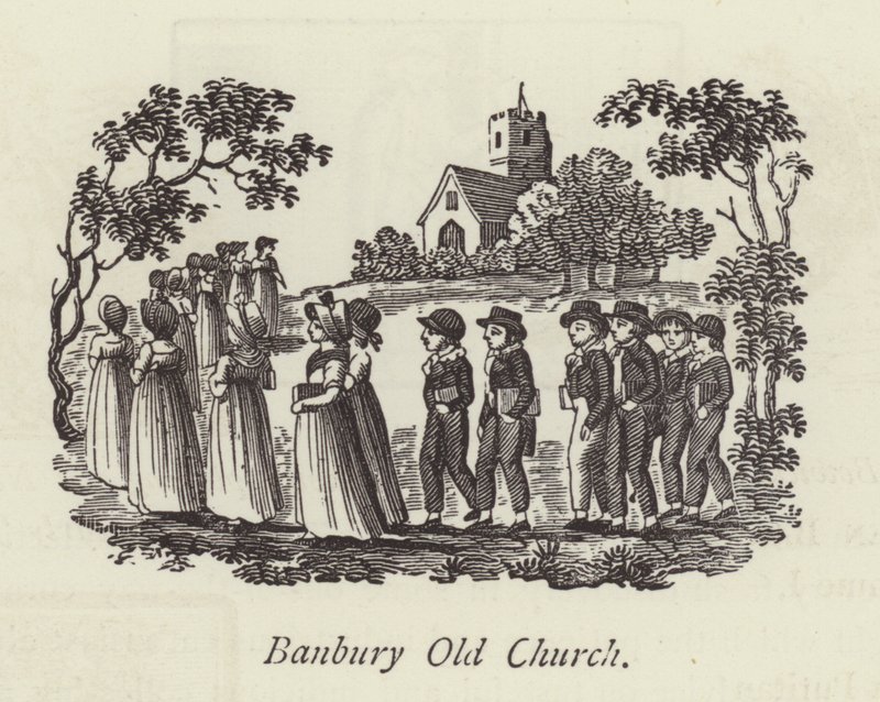 Vecchia chiesa di Banbury da English School