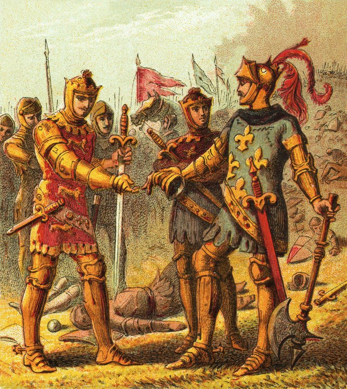 Battaglia di Poitiers da English School