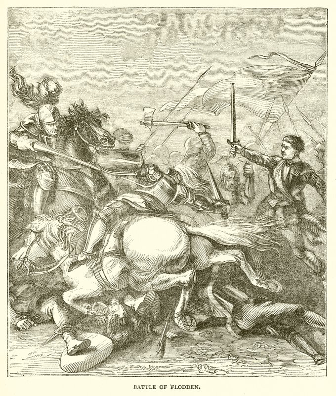 Battaglia di Flodden da English School