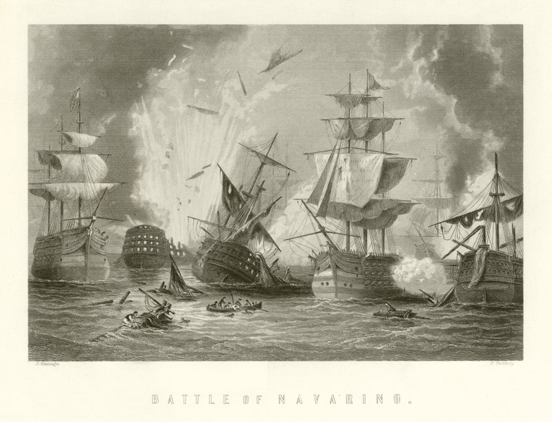 Battaglia di Navarino da English School