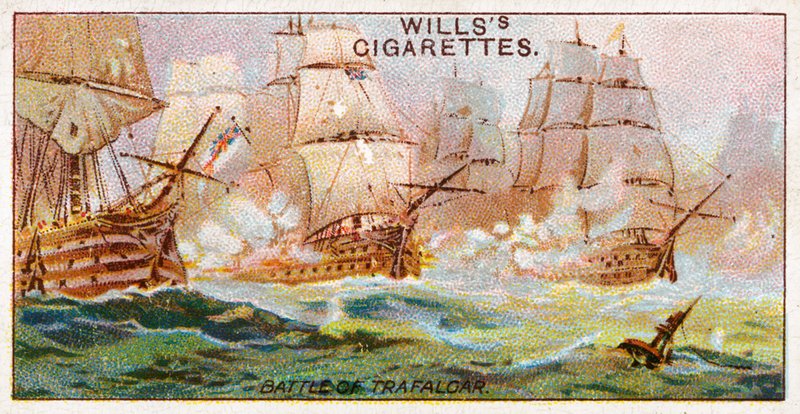 Battaglia di Trafalgar da English School