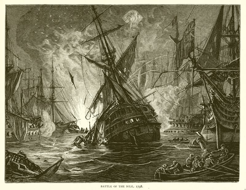Battaglia del Nilo, 1798 da English School