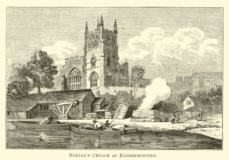 Chiesa di Baxter a Kidderminster da English School