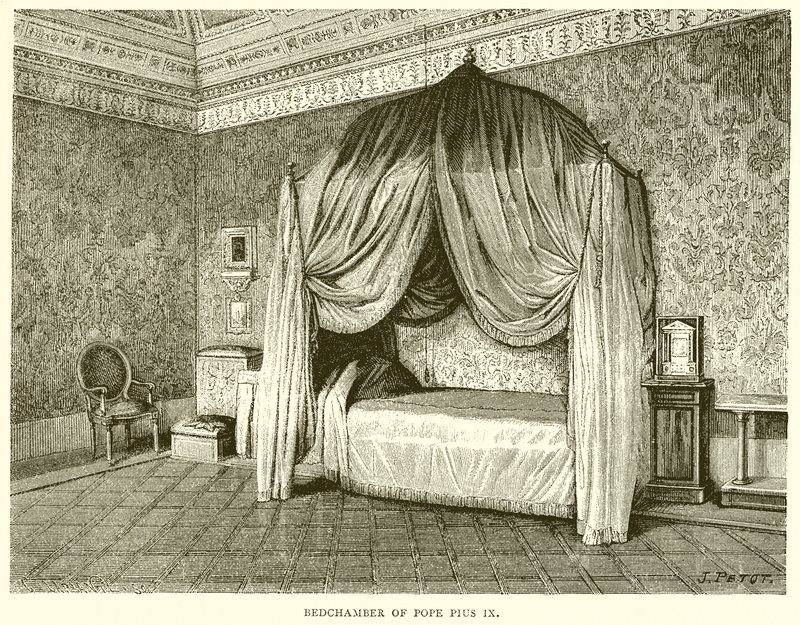 Camera da Letto di Papa Pio IX da English School