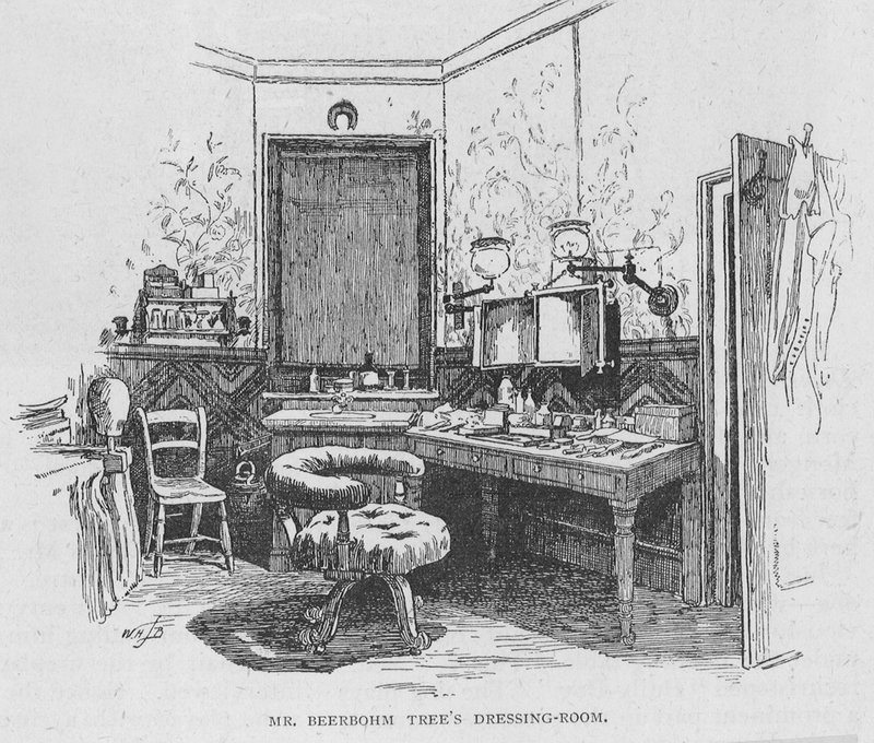 Camerino di Beerbohm Tree da English School