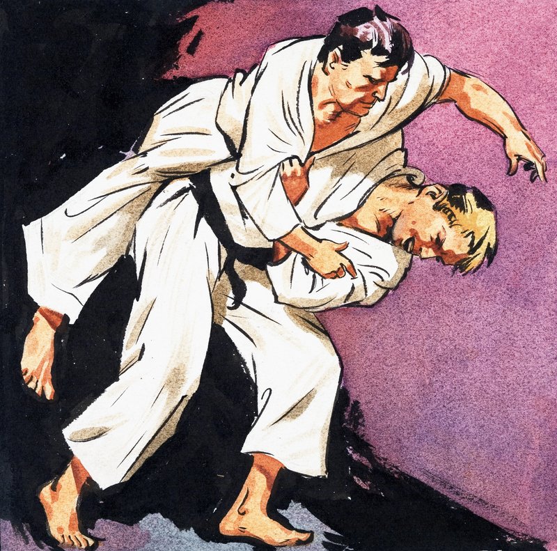 Cintura nera di Judo da English School