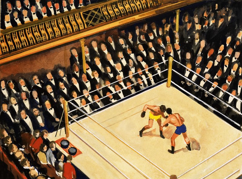 Boxe: Il National Sporting Club da English School