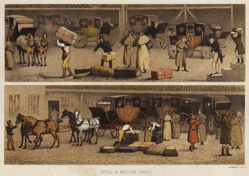 Bull and Mouth Yard da English School