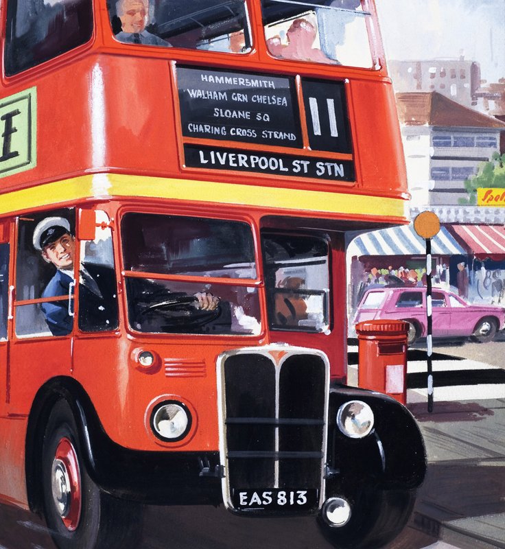 Autista di autobus da English School