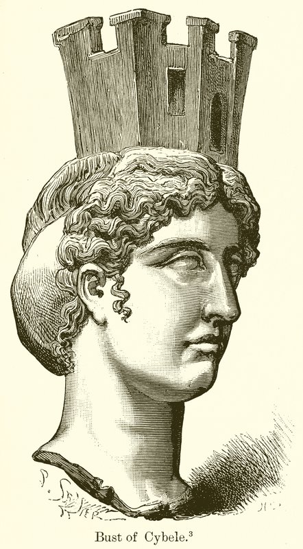 Busto di Cibele da English School