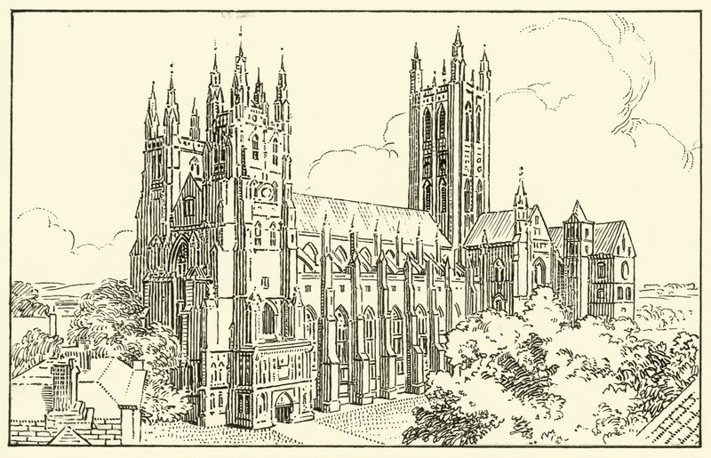 Cattedrale di Canterbury da English School