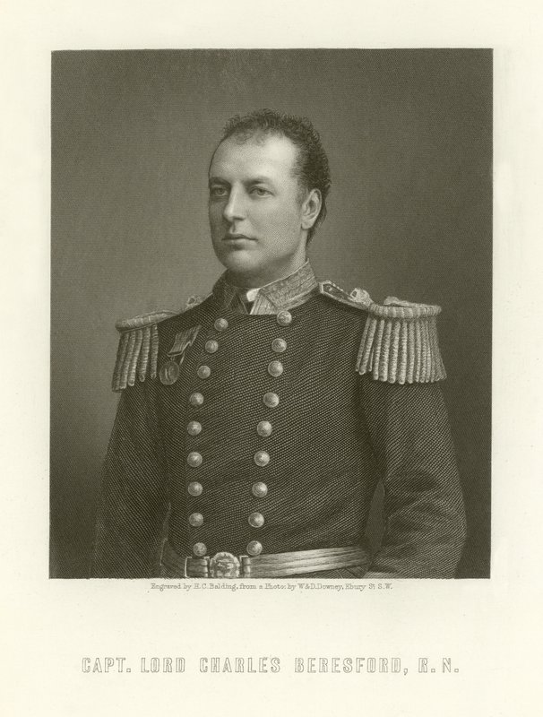 Capitano Lord Charles Beresford da English School