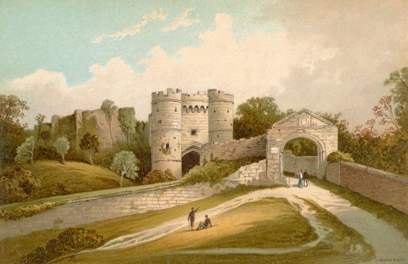 Castello di Carisbrooke - Isola di Wight da English School