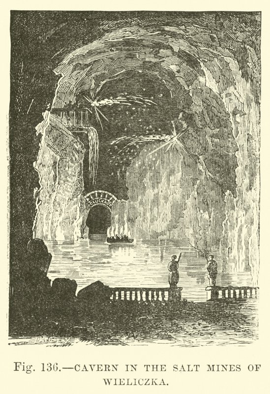 Caverna nelle miniere di sale di Wieliczka da English School