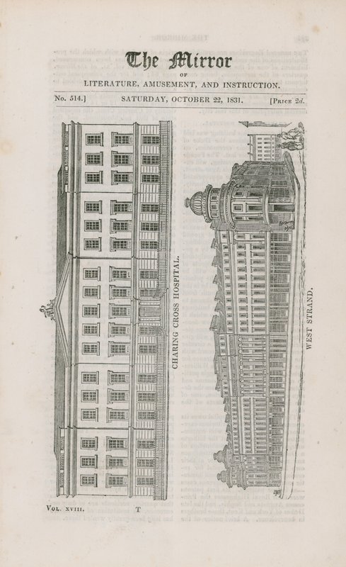 Charing Cross Hospital e West Strand da English School