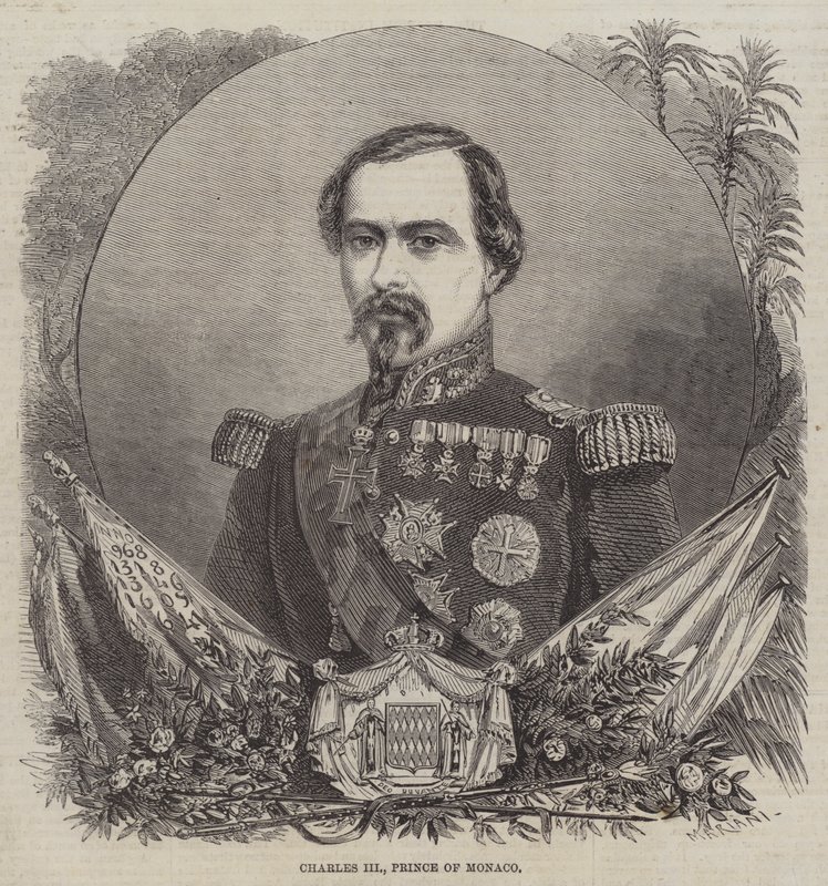 Carlo III, Principe di Monaco da English School