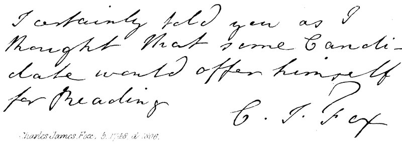 Charles James Fox, n. 1748, m. 1806 da English School