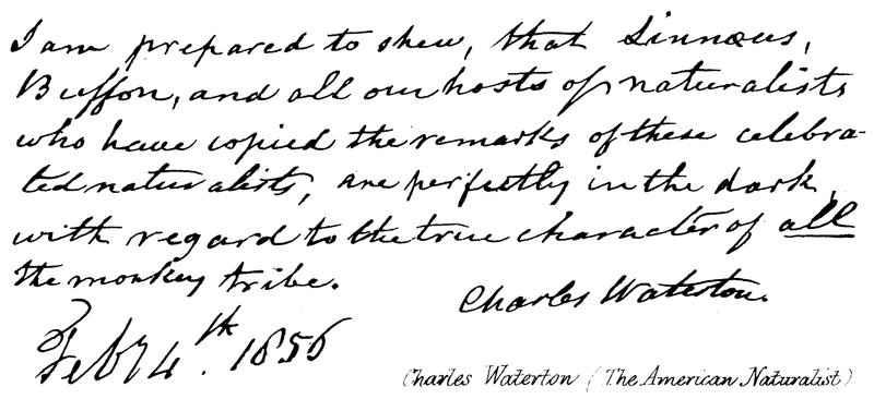 Charles Waterton da English School