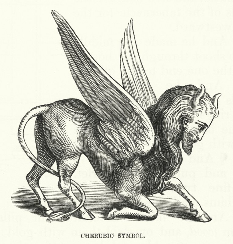 Simbolo Cherubico (incisione) da English School