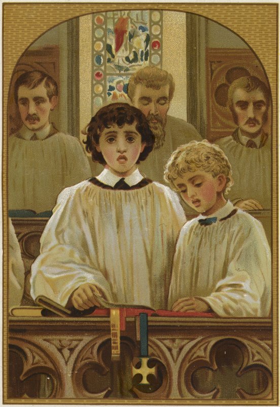 Ragazzi del coro da English School