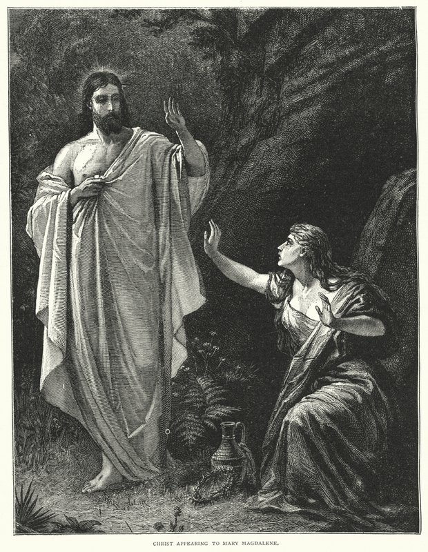 Cristo appare a Maria Maddalena da English School