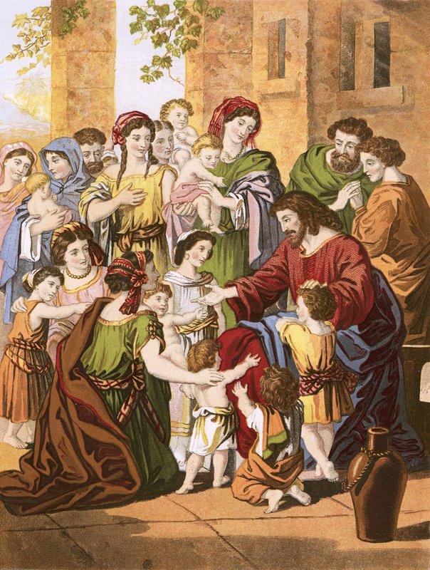 Cristo benedice i bambini da English School