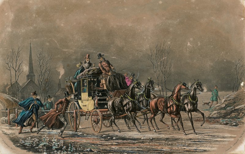 Trasporto in carrozza da English School
