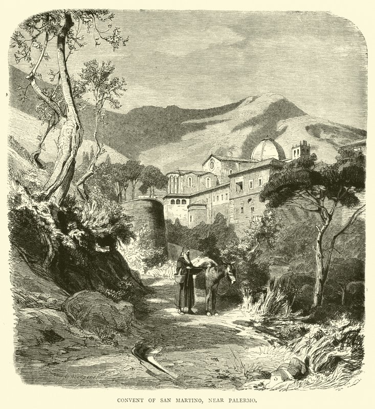 Convento di San Martino, vicino a Palermo da English School