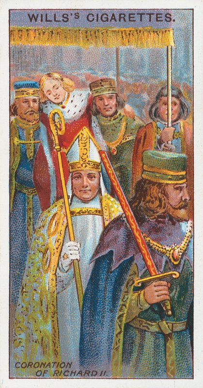 Incoronazione di Riccardo II da English School
