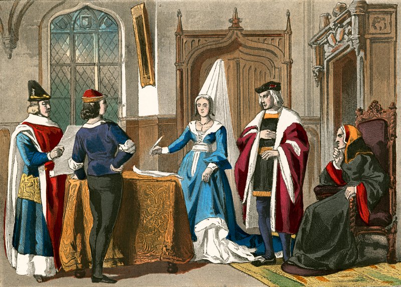 Costumi 1480 da English School
