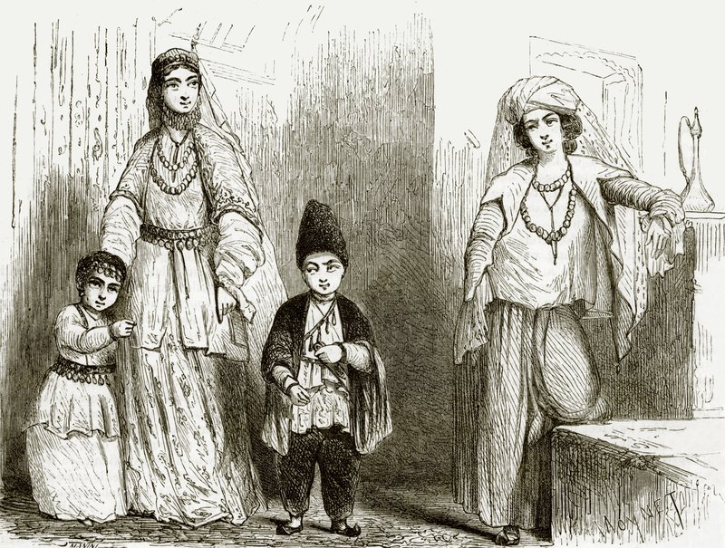 Costumi di Baku da English School